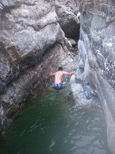 The climb out of the deep cold hole. 