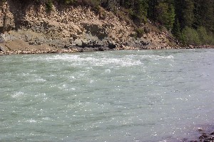Upper Saunders Rapids from far bank